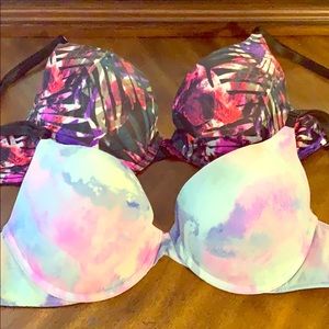 PINK wear everywhere push-up bras